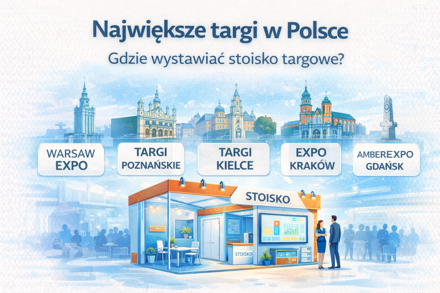 Największe targi w Polsce – gdzie warto wystawiać stoisko targowe?